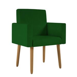 Poltrona Decorativa - Escritório - Recepção - Cor Verde