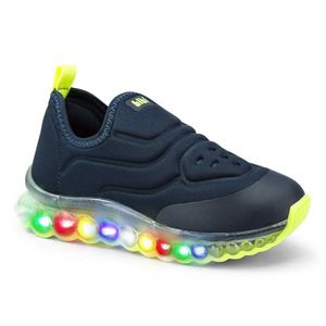 Tênis Infantil Menino Bibi de Luz Roller Celebration Azul