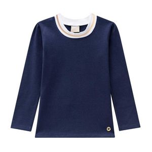 Blusa Bebê Menina Manga Longa Milon