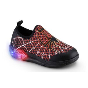 Tênis Infantil De Luz Bibi Space Vermelho Aranha