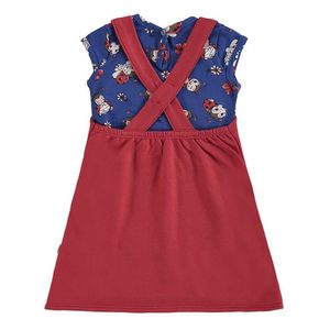 Conjunto Bebê Menina Joaninha Body E Vestido Azul