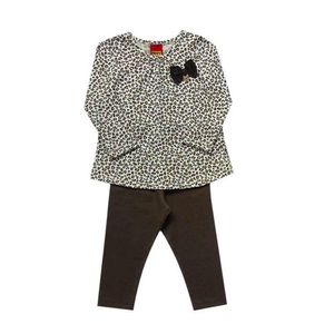 Conjunto Infantil Menina Manga Longa Cotton