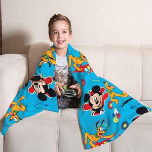 Manta Fleece Sofá Infantil Mickey Lepper