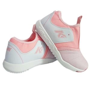 Tênis Infantil Menina Kidy Sprinter Baby Rosa e Branco