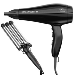 Kit Sec Salon Pro 3D e Modelador Triondas Salon Curl 220V