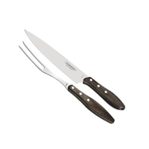 Jogo para Churrasco Tramontina Polywood Inox - 2 Peças