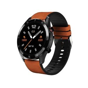 Smartwatch Philco Hit Wear PSW02PM Bluetooth Display 1,28" Preto/Marrom