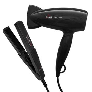 Kit Portátil Secador Eolic Travel E Prancha Mini Bivolt
