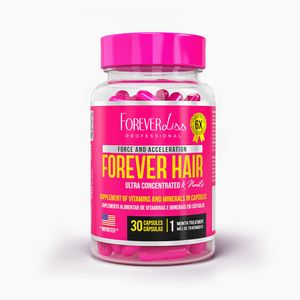 Forever Hair Crescimento Capilar Tratamento 30 Dias