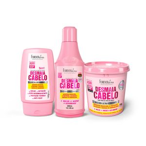 Kit Desmaia Cabelo Anti Frizz E Volume Forever Liss