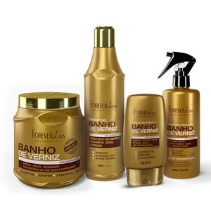 Kit Banho De Verniz Extremo Profissional Forever Liss