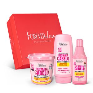 KIT PRESENTE DESMAIA CABELO FOREVER LISS