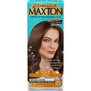 Tinta para Cabelo Maxton 6.7 Chocolate