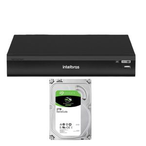 DVR INTELBRAS 08 CANAIS iMHDX 5108 C/hd 2TB