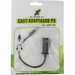 Cabo Adaptador P3 X-Cell Xc-Adp-04 Flex