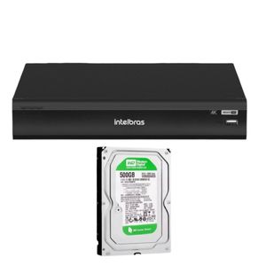 DVR INTELBRAS iMHDX 5108 DE 08 CANAIS 500gb