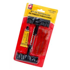 Kit De Reparo Reparação De Pneus Tubulares 6 Peças