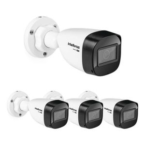 KIT 04 CÂMERA BULLET INTELBRAS VHD 1130 B G6 720p 2.8mm