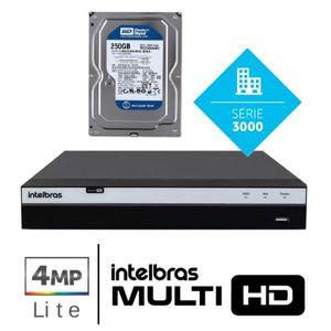 Dvr Intelbras Full Hd Mhdx 3104 04 Canais Full Hd 1080p c/hd Incluso