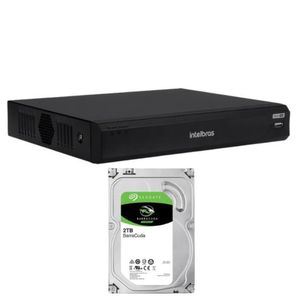 Dvr 4 Canais Inteligencia Artificial Imhdx 3004 Intelbras 2TB