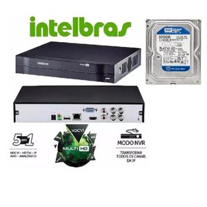 Dvr Intelbras Mhdx Multi Hd 4 Canais  - Lançamento C/hd