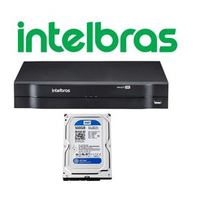 Dvr Intelbras 4ch Mhdx Cloud Hdcvi Multi Hd 500GB