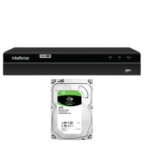 Dvr Gravador Inteligente 16ch Mhdx 1216 C/Hd 3TB