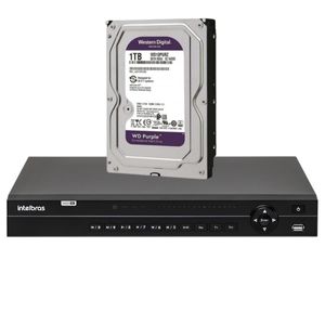 Dvr Multi Hd Intelbras 32 canais Mhdx 1232-C C/HD 1tb purple