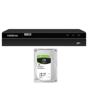 Dvr Intelbras Multi-hd 8ch Mhdx 1208 C/1tb