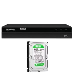 Dvr Gravador Inteligente 16ch Mhdx 1216 C/Hd 500GB