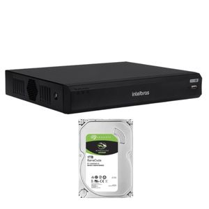 Dvr 4 Canais Inteligencia Artificial Imhdx 3004 Intelbras 1TB