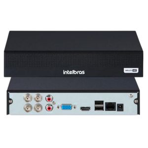 Dvr Stand Alone Intelbras 4 canais MHDX 3004-C Full Hd 1080P Multi Hd + 2 Canais IP