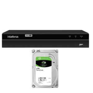 Dvr Gravador Inteligente 16ch Mhdx 1216 C/Hd 2TB