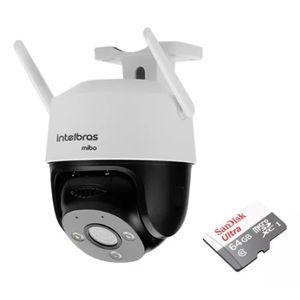 Câmera De Segurança Im7 Speed Dome Intelbras C/ Cartão 64gb