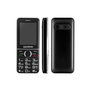 Celular Gradiente Vibe GFP205 Dual Chip MP3 Desbloqueado Preto