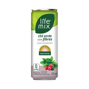 Chá Verde Com Fibras Com Cranberry Life Mix 290Ml