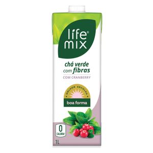 Chá Verde Com Fibras Cranberry Life Mix 1L