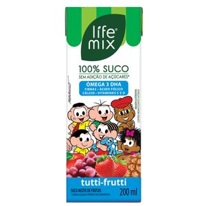 100% Suco De Tutti Frutti Life Mix 200Ml