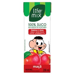 100% Suco De Maçã Life Mix 200Ml