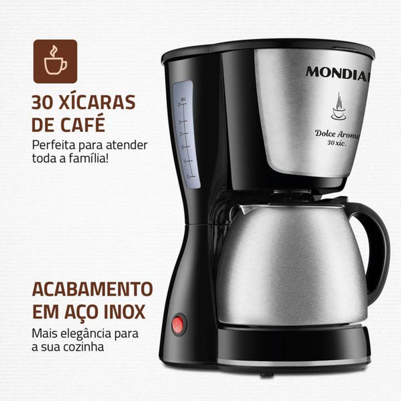 cafet-mondial-dol-amore-c-37-30x-pt-220v