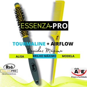 KIT 1 ESCOVA PROF ESSENZA 35 + 1 PENTE Prof ESSENZA