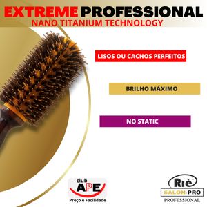 RIÈ salon-pro Escova Extreme Professional Nano Titanium 64 mm 20589