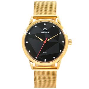 Relógio Feminino Tuguir Analógico TG150 - Dourado e Preto