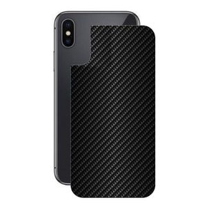 Película iPhone XS Max-Traseira Fibra Carbono Preta-Gshield