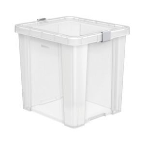 Caixa Organizadora Tramontina Office 42 Litros Transparente