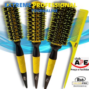 KIT 3 ESC PROF  EXTREME 47, 57, 64 MM + PENTE RIE SALON PRO