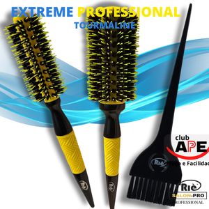 KIT 2 ESC PROF  EXTREME 47, 64 MM + PINCEL RIE SALON PRO