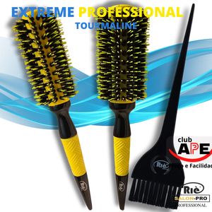 KIT 2 ESC PROF  EXTREME 57, 64 MM + PINCEL RIE SALON PRO