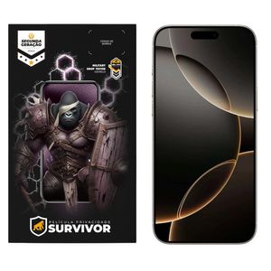 Película para iPhone 16 Pro com Aplicador - Survivor Privacidade - Gshield