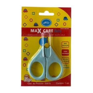 HILLS Beauty Tesoura Infantil  Max Care Kids Cor Azul 20679